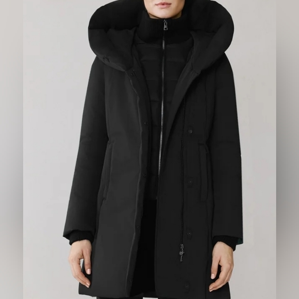 Soia & Kyo Black Puffer Jacket